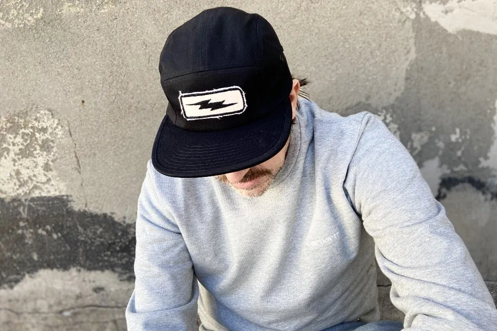 #200 - Basecap 5-Panel Lightning Bolt black
