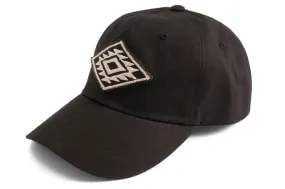 #212 - Basecap Dad Cap geometric Pattern black