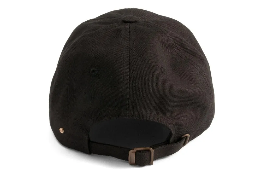 #212 - Basecap Dad Cap geometric Pattern black