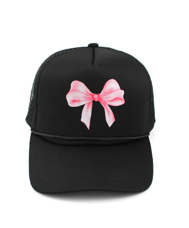 Bow Print Trucker Hat