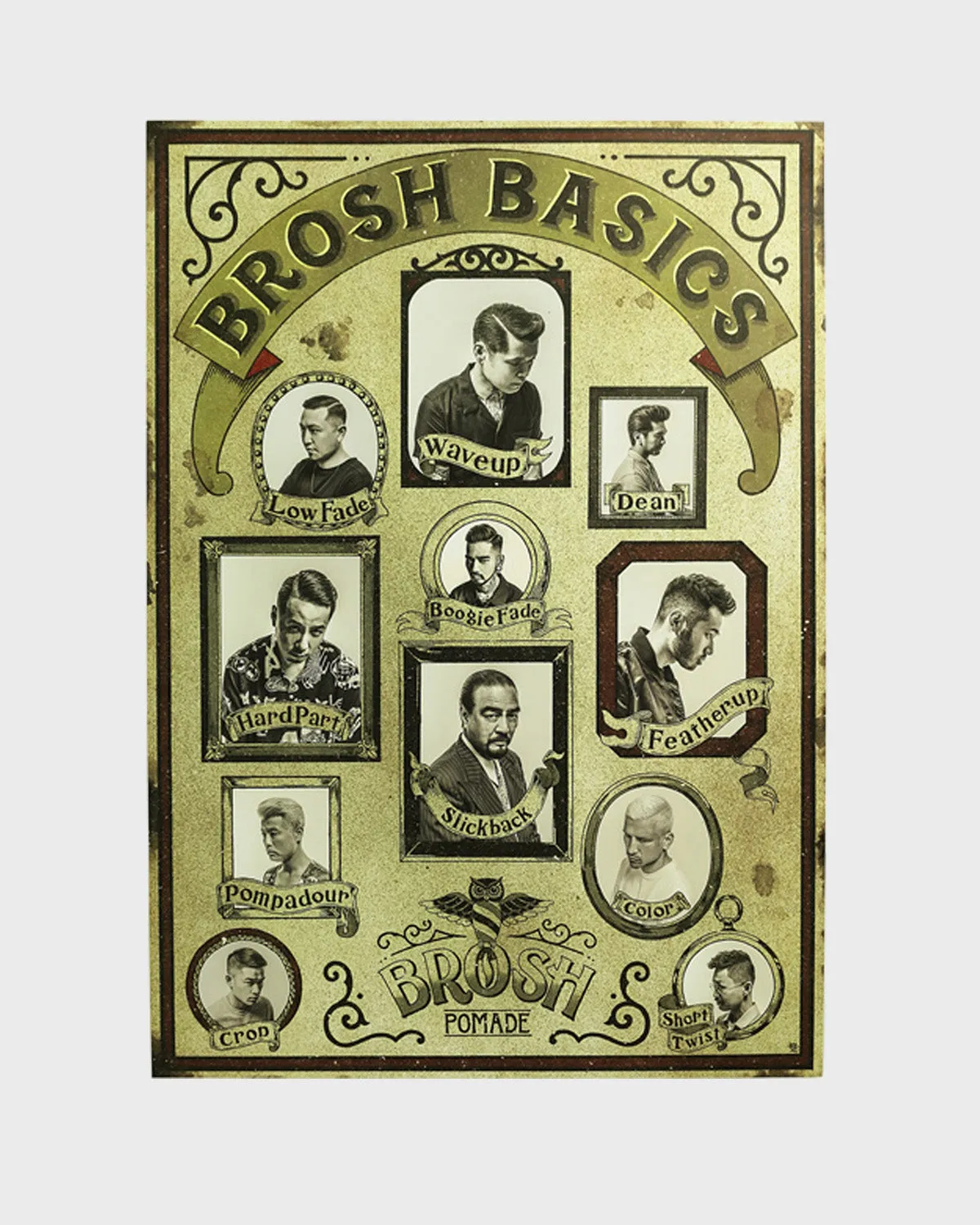 BROSH BASICS POSTER