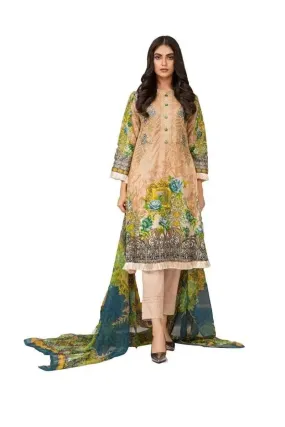 IshDeena Pakistani Dresses for Women Ready to Wear Salwar Kameez Ladies Suit - 3 Piece (Extra Small, Apricot - Embroidery Vol3)