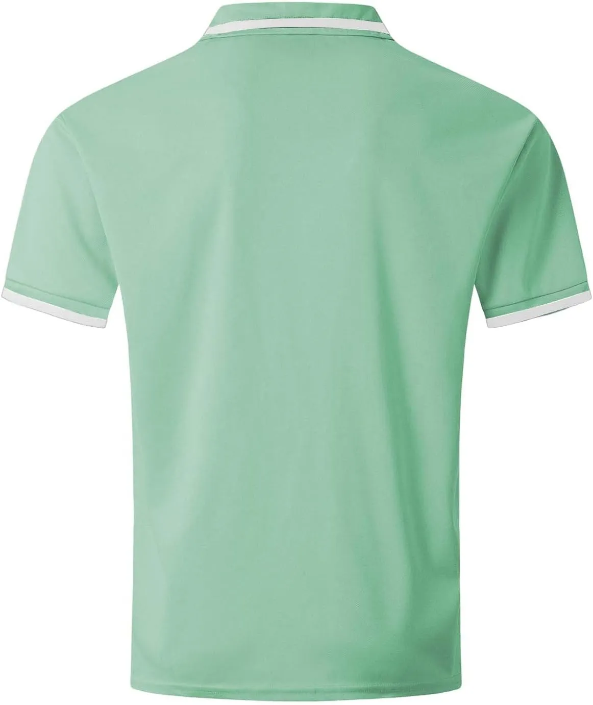 Mens Shirts Casual Fashion Button Down Short Sleeve Polo Shirt Summer Vacation Shirts Loose Athletic Pullover Tee