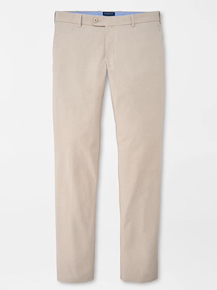 Peter Millar Surge Performance Trouser in Oatmeal