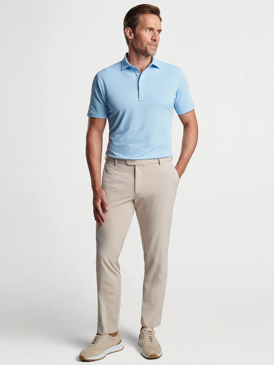 Peter Millar Surge Performance Trouser in Oatmeal